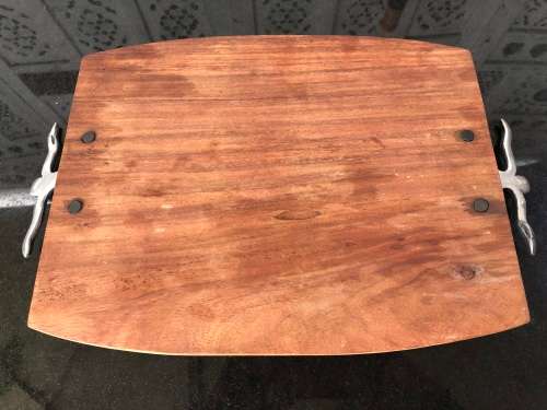 WOW !!! STUNNING CARROL BOYES STYLE WOODEN CUTTING BOARD - IN EXCELLENT CONDITION