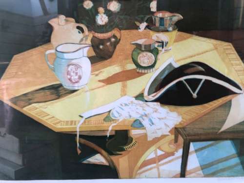 INVESTMENT ART !!! GLYNN BOYD HARTE (UK 1948 - 2003) LIMITED EDITION LOW NUMBERED 6/75 LITHOGRAPH