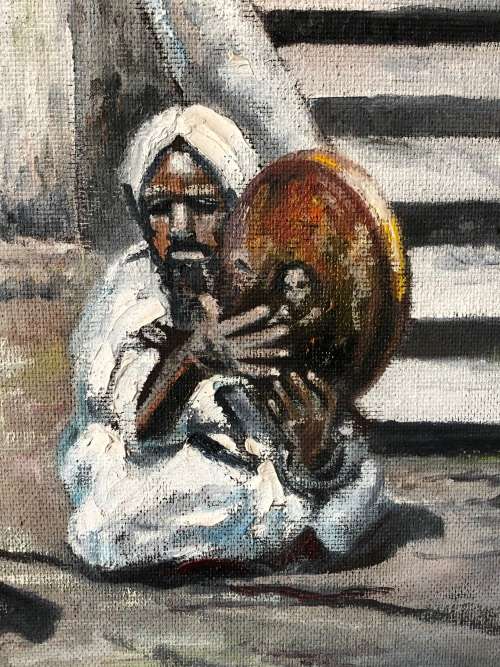 INVESTMENT ART !!!! C.S.BALLANTYNE (SA 20th C) WONDERFUL OIL ON BOARD PAINTING - BEAUTIFUL FRAME