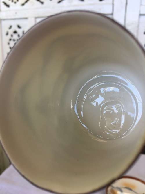 Lot Oriental Ritz China Hand Painted Marked Geisha Lithophane Demitasse Cups & Saucers