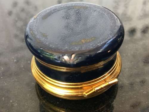 Graham Payne Studio Worc's 1982 Enamelled Hand Painted Pill Boxes Red Grouse & Mallard