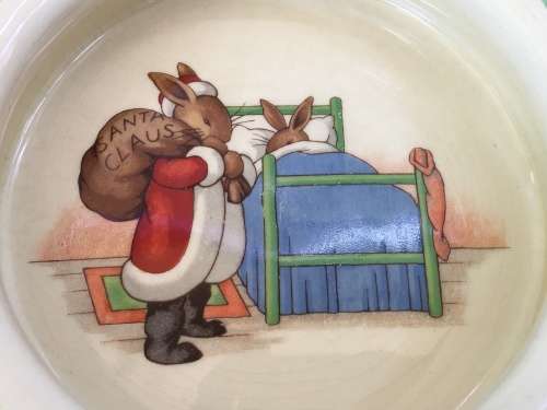 Royal Doulton "Bunnykins" Made In England c1960s Bowl 15cm