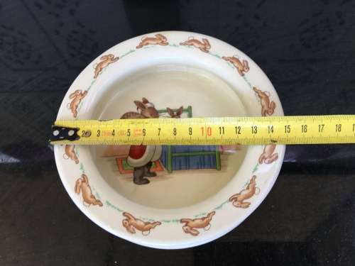 Royal Doulton "Bunnykins" Made In England c1960s Bowl 15cm