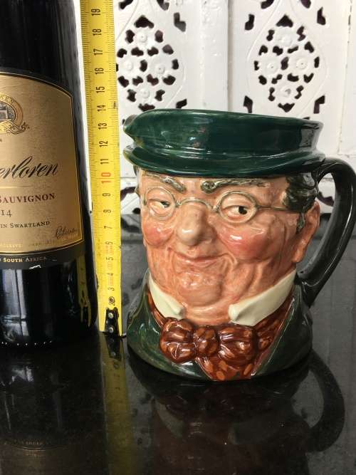 Royal Doulton "Mr Pickwick" Large Porcelain Toby Jug c1928-1932