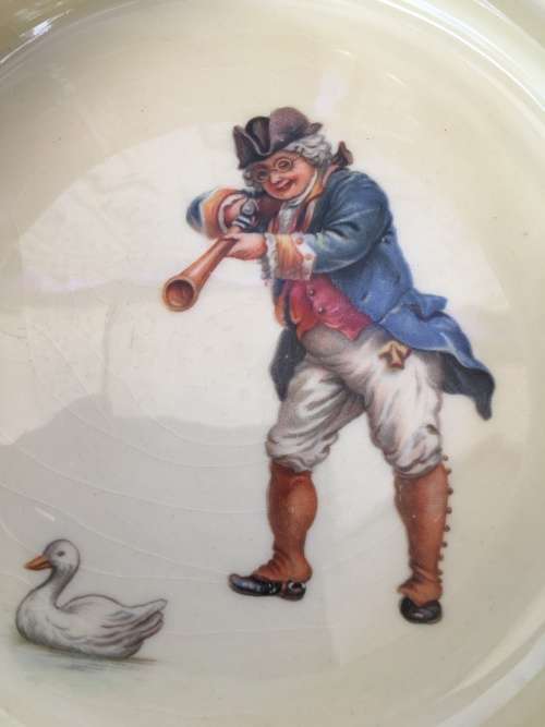 c1903-1939 Royal Doulton D5187.- Hunting Series Table-Ware Dish.