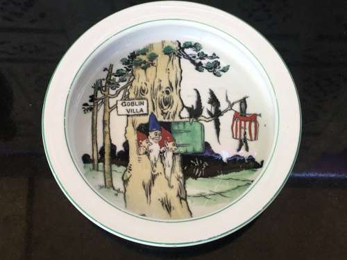 Vintage "The Imps" Nursery Ware Grimwades Stoke-on-Trent England "Goblin Villa"