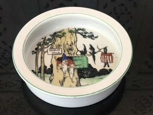 Vintage "The Imps" Nursery Ware Grimwades Stoke-on-Trent England "Goblin Villa"
