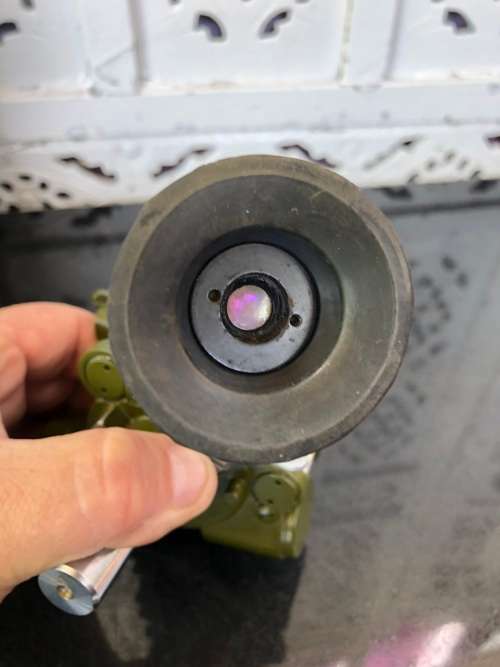 WOW !!! IRAQ MILITARY MORTAR MS4 SIGHT 120MM AZIMUTH DEVICE GEAR AS NEW IN THE BOX WITH SPARES