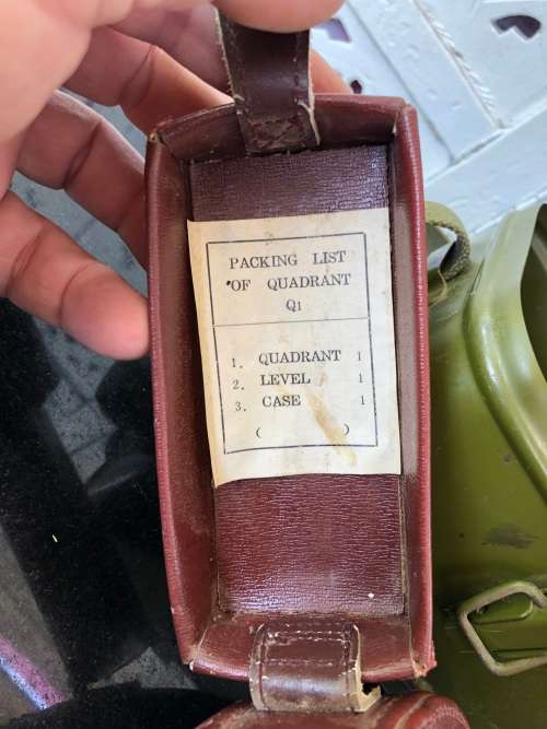 WOW !!! IRAQ MILITARY MORTAR MS4 SIGHT 120MM AZIMUTH DEVICE GEAR AS NEW IN THE BOX WITH SPARES