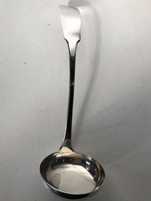 WOW !!! PATRICK SUTHERLAND (died 1848) EDINBURGH HALLMARKED 1829 SAUCE LADLE - 23.88g