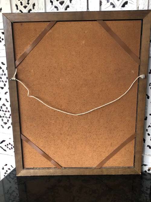 INVESTMENT ART !!! KITAGAWA UTAMARO - (1753 - 1806) ORIGINAL FRAMED UKIYO-E WOODBLOCK