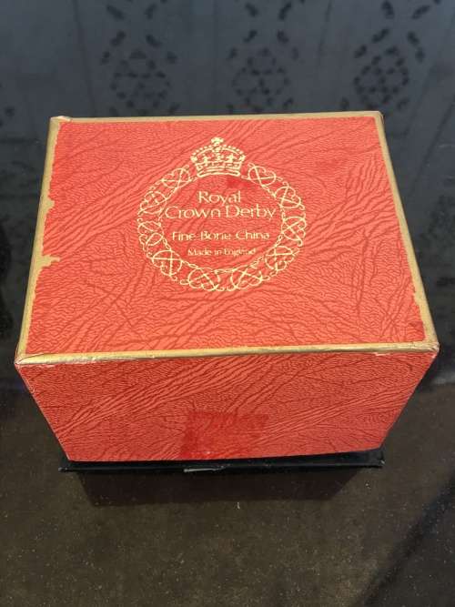 Royal Crown Derby Fine Bone China Gift Boxed Small Floral Hand Painted Creamer