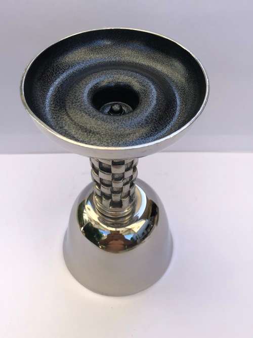 WHAT A STUNNER !!! CARROL BOYES FUNCTIONAL ART - CHECK KIDDUSH CUP / GOBLET DATED 2006