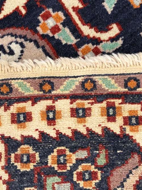 WOW !!! STUNNING NICELY WORN HAND KNOTTED PURE WOOL ISLAM ABAD PERSIAN CARPET - 1240 X 1780mm