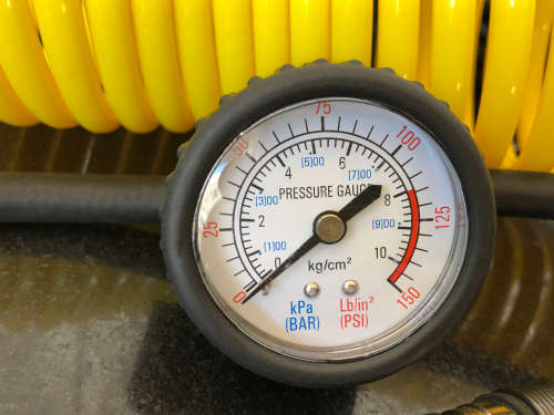 T-MAX 160LPM HEAVY DUTY PORTABLE AIR COMPRESSOR -NEVER BEEN USED - CHECKED AND FULL WORKING ORDER