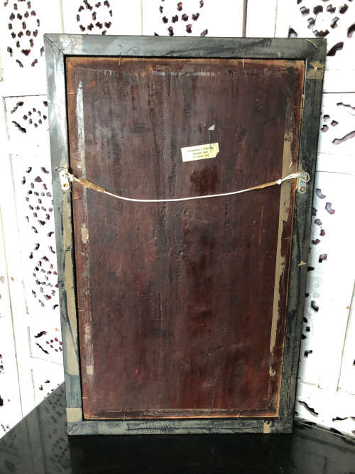 INVESTMENT ART 18TH CENTURY ANTIQUE TRADITIONAL HAND CRAFTED CHINESE 3D FRAMED WOODEN PANEL No 1