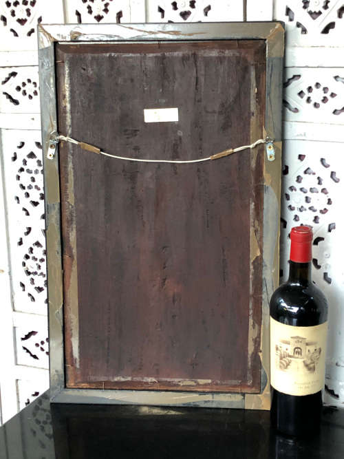 INVESTMENT ART 18TH CENTURY ANTIQUE TRADITIONAL HAND CRAFTED CHINESE 3D FRAMED WOODEN PANEL No 2
