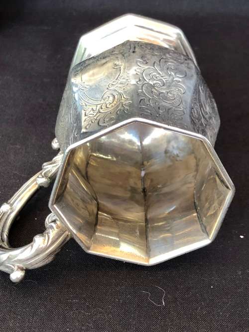 WOW !!! STERLING CHRISTENING CUP LONDON HALLMARKED 1840 - JOSEPH ANGELL I AND II - 98.63g
