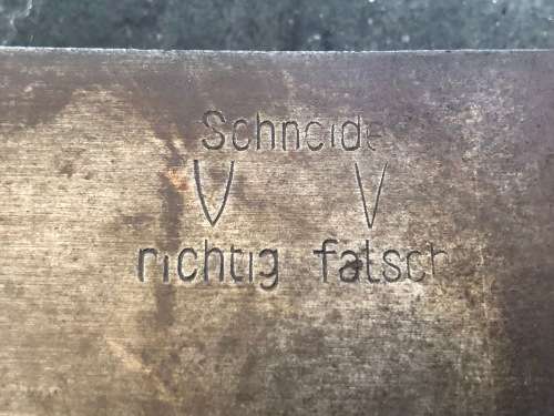 WOW !!! AMAZING VINTAGE HEAVY GERMAN `OCHSENKOPF` No18 MEAT CLEAVER - EXCELLENT CONDITION