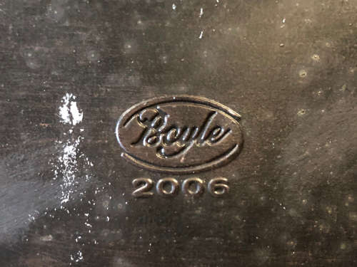 WOW !!! BOYLE AUTOMOBILIA (AUSTRALIAN) COLLECTABLE TIN TOY STATION WAGON WITH SURFBOARDS