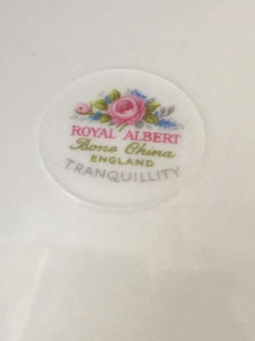 Royal Albert `TRANQUILLITY`,Trio - c1969 Cup Shape,Gainsborough, Malvern,