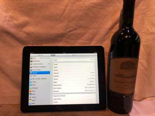 APPLE IPAD 1st GENERATION MODEL A1219 - IN WORKING ORDER