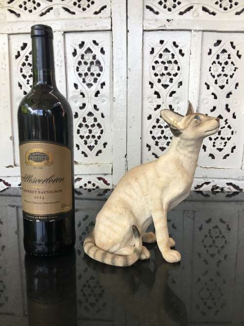 Country Artists Collectable Cat Figurines Siamese Signed and Dated 2005