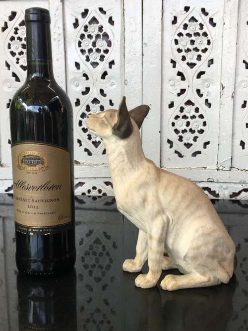 Country Artists Collectable Cat Figurines Siamese Signed and Dated 2005