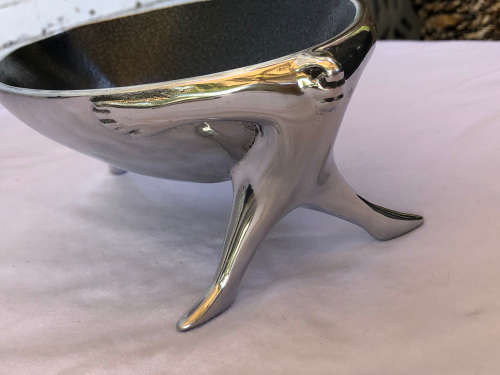 CARROL BOYES (1954 - 2019) FUNCTIONAL ART - ORIGINAL - OVAL LOAD PATTERN NUT BOWL - BRAND NEW