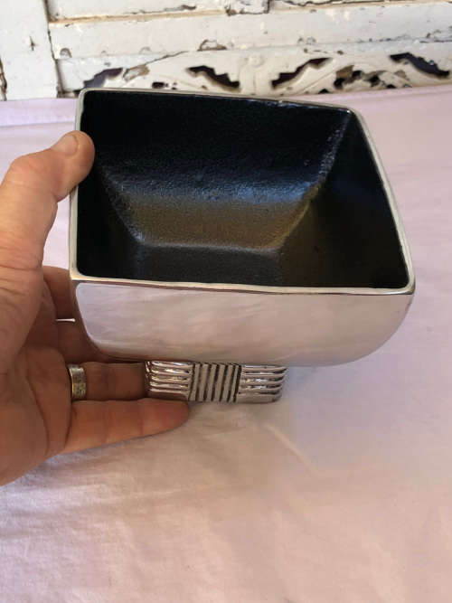 CARROL BOYES (1954 - 2019) FUNCTIONAL ART - ORIGINAL WEAVE PATTERN MEDIUM ZEN BOWL - BRAND NEW
