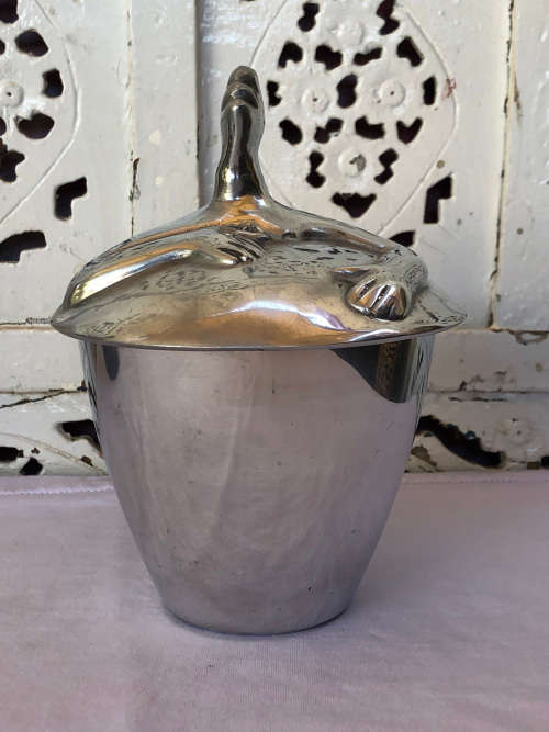 CARROL BOYES (1954 - 2019) WOMAN PATTERN JAM JAR - CLEARLY MARKED - FUNCTIONAL ART