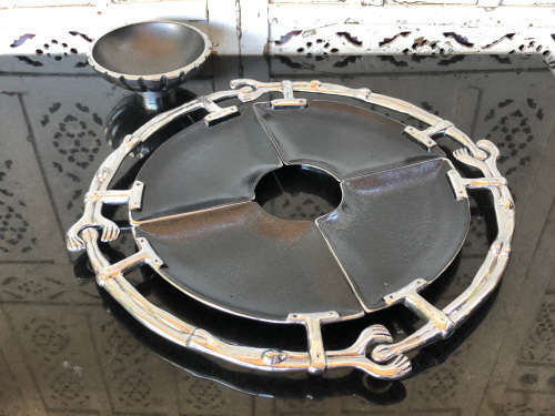 CARROL BOYES (1954 - 2019) PHENOMENAL 5 PIECE QUATTRO PUZZLING BOWL SET - RETAIL R12000
