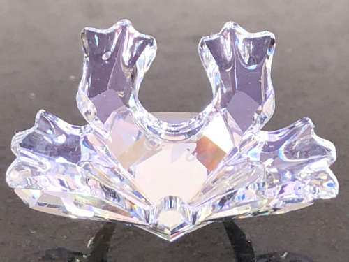 STUNNING RARE SWAROVSKI CRYSTAL FROG - EXQUISITE PIECE - CLEARLY MARKED - DISCONTINUED