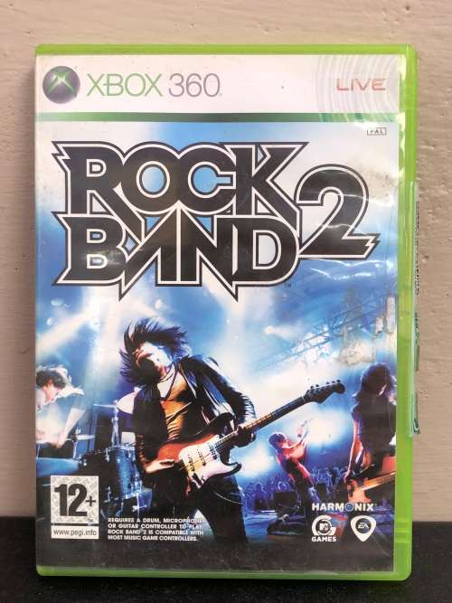 XBOX 360 - Rock Band 2 - disk and manual