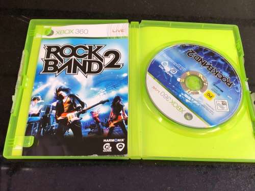 XBOX 360 - Rock Band 2 - disk and manual