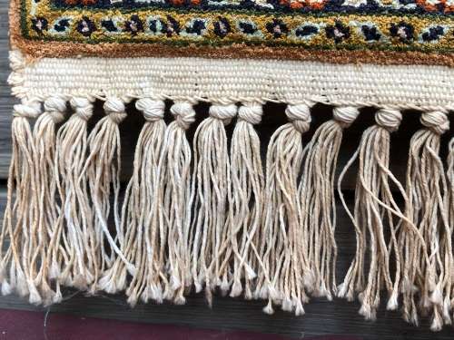 INVESTMENT PIECE !!! BEAUTIFUL GENUINE SILK TURKISH HEREKE HUNTING CARPET / WALL HANGING