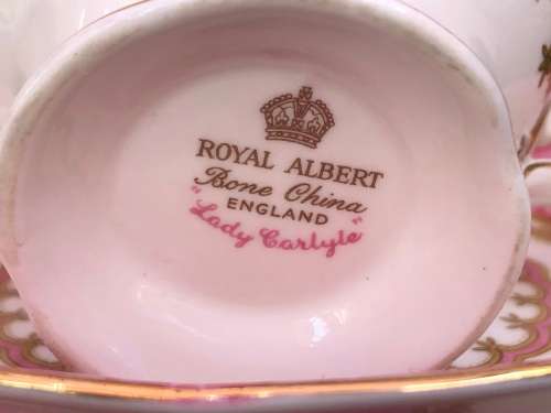 Wow !!!  Royal Albert Lady Carlisle Trio in fantastic condition #1