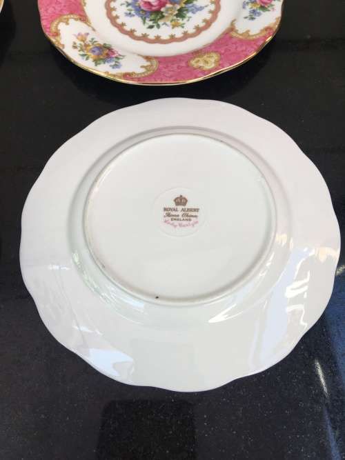 4pc Vintage Royal Albert Lady Carlisle Side Plates in fantastic condition