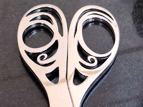 CARROL BOYES (1954 - 2019) REVOLUTION PATTERN EVERSHARP SCISSORS - LIKE NEW