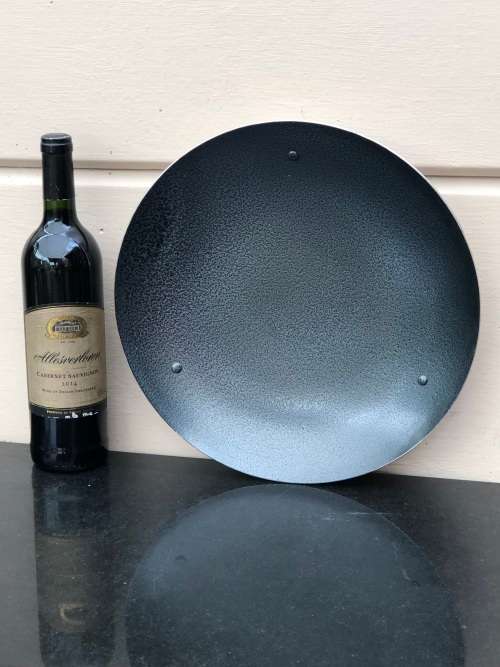 CARROL BOYES (1954 - 2019) FUNCTIONAL ART !!! MOGHUL PATTERN PLATTER - CLEARLY MARKED