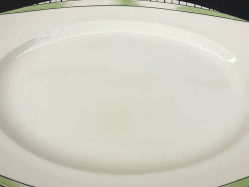c1930s Burgess and Leigh Burleigh Ware England Large Meat Platter with Beehive mark
