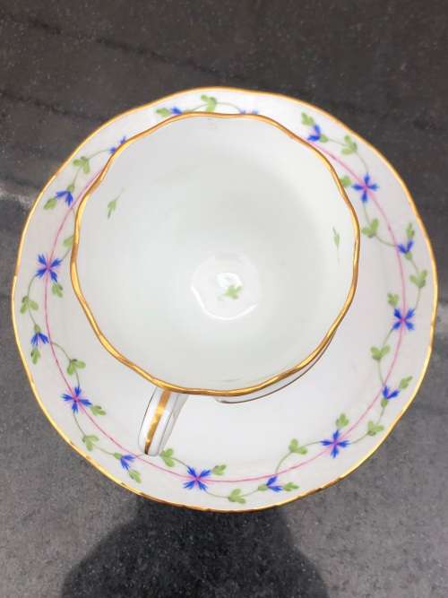 Ultra Rare !!!! Herend Hvngary Trembleuse Porcelain Duo - Collectors Item