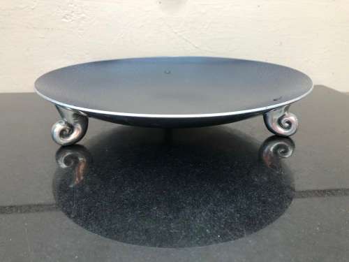 CARROL BOYES (1954 - 2019) FUNCTIONAL ART !!! WAVE PATTERN PLATTER - CLEARLY MARKED