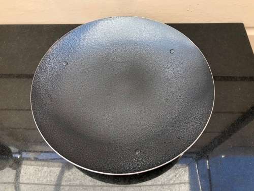 CARROL BOYES (1954 - 2019) FUNCTIONAL ART !!! WAVE PATTERN PLATTER - CLEARLY MARKED