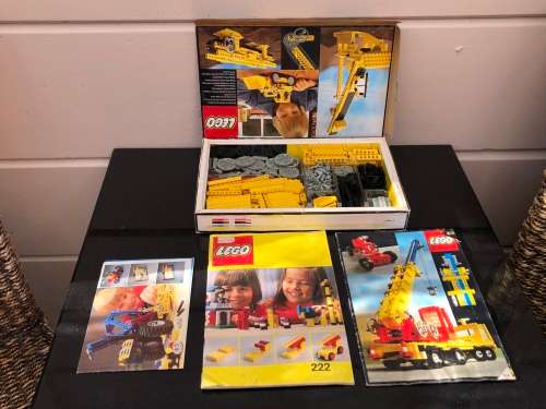 WOW !!! 1979 LEGO BULLDOZER 856 BOXED SET - INCOMPLETE SET WITH 353 PIECES