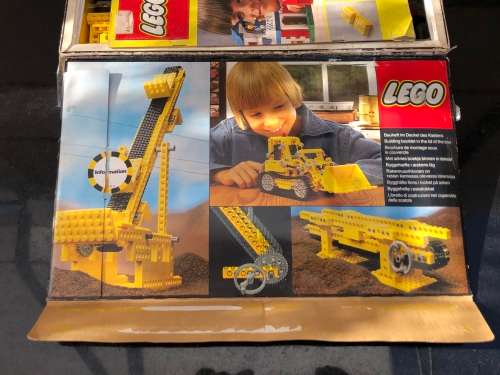WOW !!! 1979 LEGO BULLDOZER 856 BOXED SET - INCOMPLETE SET WITH 353 PIECES