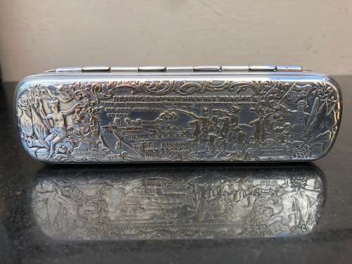 Wow !! c1760 Snuff Tobacco Box by Johann Heinrich Giese Iserlohn Germany with letter of confirmation
