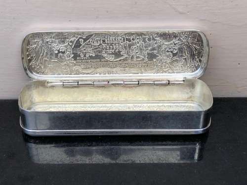 Wow !! c1760 Snuff Tobacco Box by Johann Heinrich Giese Iserlohn Germany with letter of confirmation
