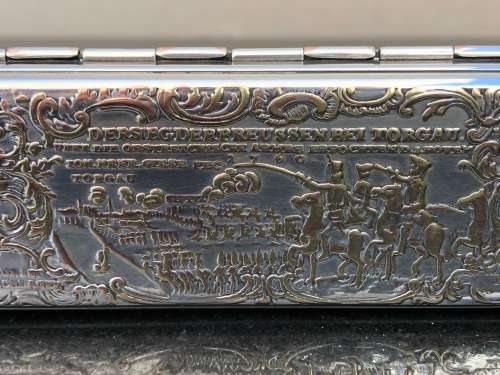 Wow !! c1760 Snuff Tobacco Box by Johann Heinrich Giese Iserlohn Germany with letter of confirmation