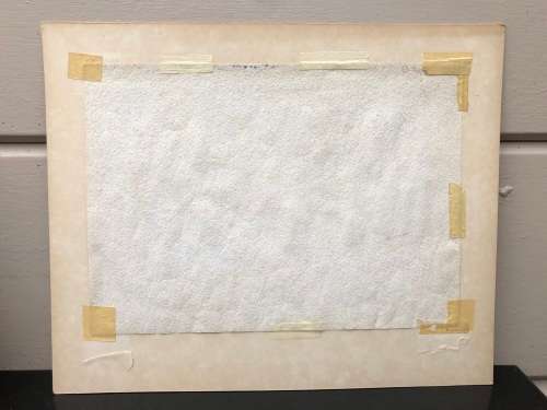 GERALDINE GULSTON (SA 20th CENTURY) UNFRAMED WATERCOLOUR LANDSCAPE PAINTING